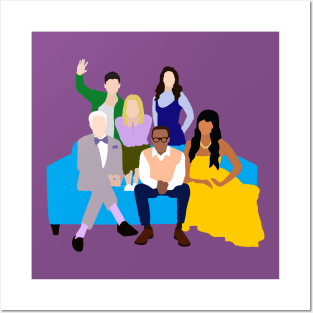 the good place cast Posters and Art